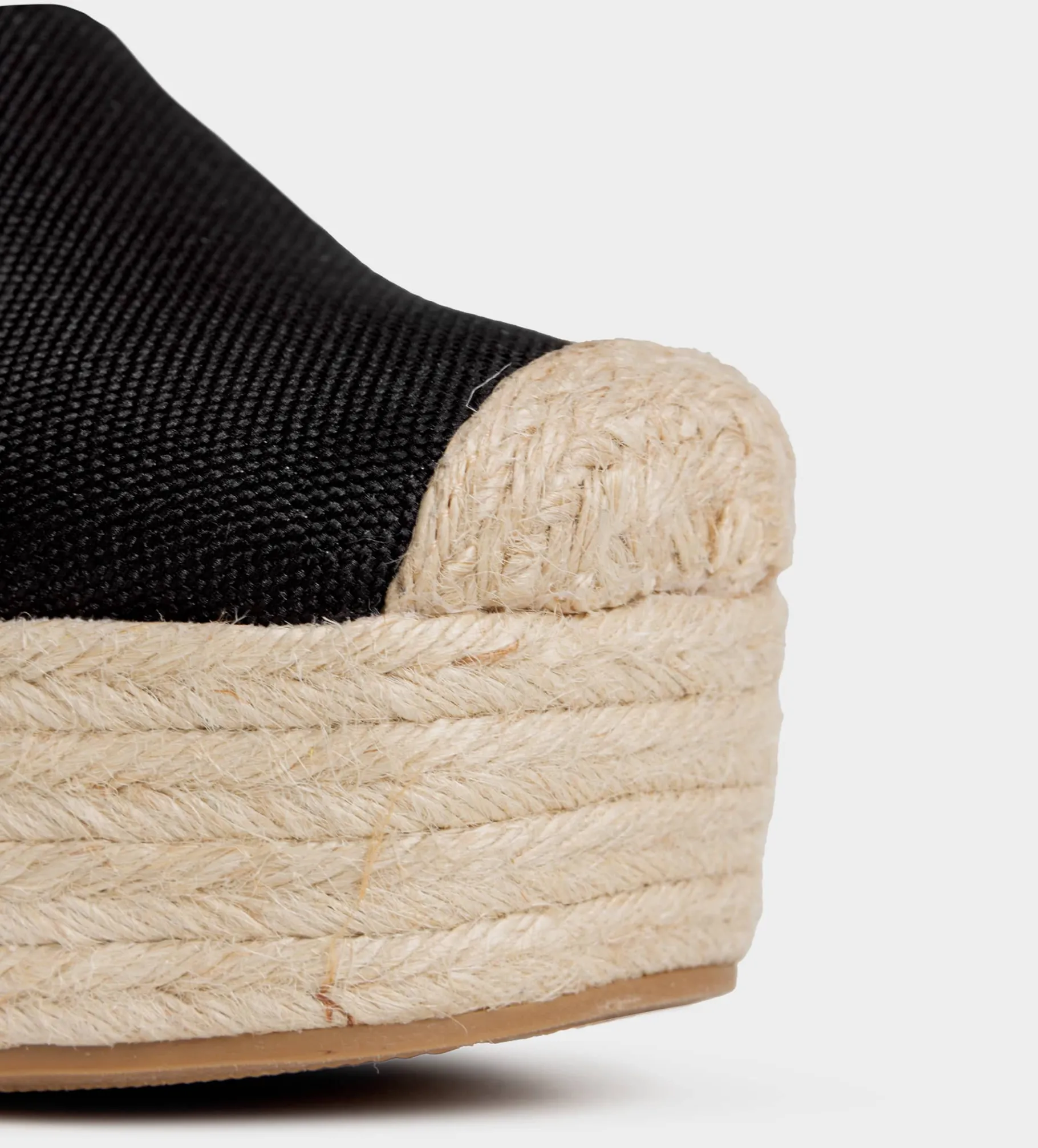 Best ALPARGATA CUÑA TEXTIL NEGRO Mujer Sandalias Y Plataformas