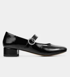Best BALERINA HEBILLA PIEL NEGRO Mujer Flats Y Mocasines | Piel Auténtica