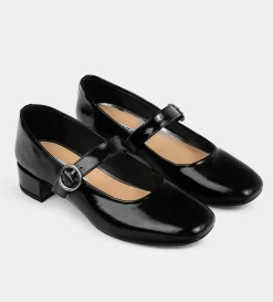 Best BALERINA HEBILLA PIEL NEGRO Mujer Flats Y Mocasines | Piel Auténtica