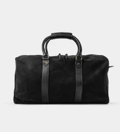 Hot BOLSO DE VIAJE GAMUZA PIEL NEGRO Hombre Backpacks / Travel Collection | Travel Collection