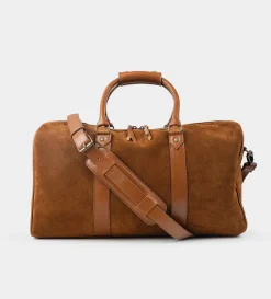 Clearance BOLSO DE VIAJE GAMUZA PIEL MIEL Hombre Backpacks / Travel Collection | Travel Collection