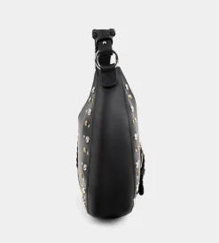Clearance BOLSO HANDLE PIEL NEGRO Mujer Piel Auténtica | Bolsos Y Accesorios