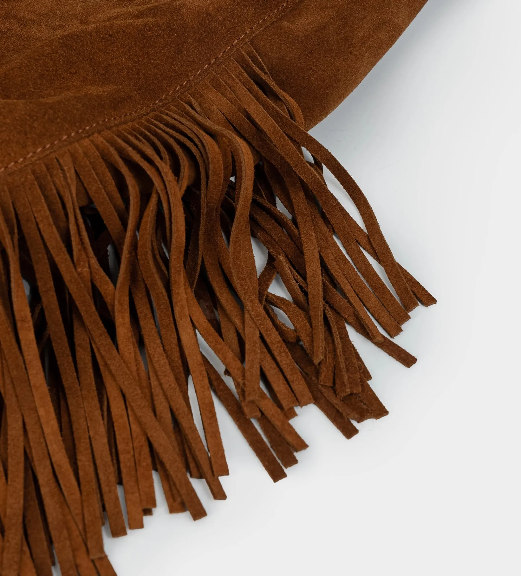 Sale BOLSO HOBO PIEL GAMUZA CAFÉ Mujer Bolsos Y Accesorios | Bolsos