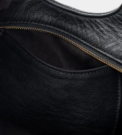Discount BOLSO HOBO PIEL NEGRO Mujer Bolsos Y Accesorios | Bolsos