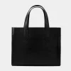 Clearance BOLSO SHOPPER PIEL NEGRO Mujer Piel Auténtica | Bolsos Y Accesorios