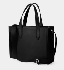Clearance BOLSO SHOPPER PIEL NEGRO Mujer Piel Auténtica | Bolsos Y Accesorios