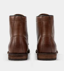 Clearance BOTA AGUJETAS PIEL MIEL Hombre Botas Y Botines