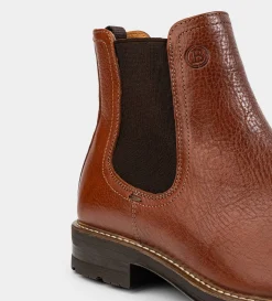 Discount BOTA CHELSEA PIEL MIEL Hombre Botas Y Botines