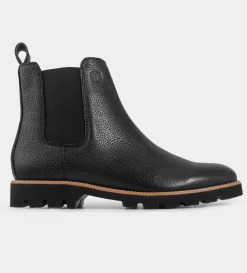 Discount BOTA CHELSEA PIEL NEGRO Hombre Botas Y Botines
