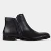 Online BOTA CIERRE LATERAL PIEL NEGRO Hombre Botas Y Botines