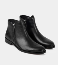 Online BOTA CIERRE LATERAL PIEL NEGRO Hombre Botas Y Botines