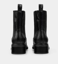 Clearance BOTIN CASUAL CHELSEA NEGRO Mujer Botas Y Botines | Piel Auténtica