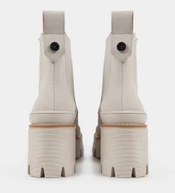 Best BOTÍN CHELSEA PLATAFORMA BEIGE Mujer Botas Y Botines
