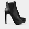 Online BOTÍN TACÓN FINO PIEL NEGRO Mujer Botas Y Botines | Piel Auténtica