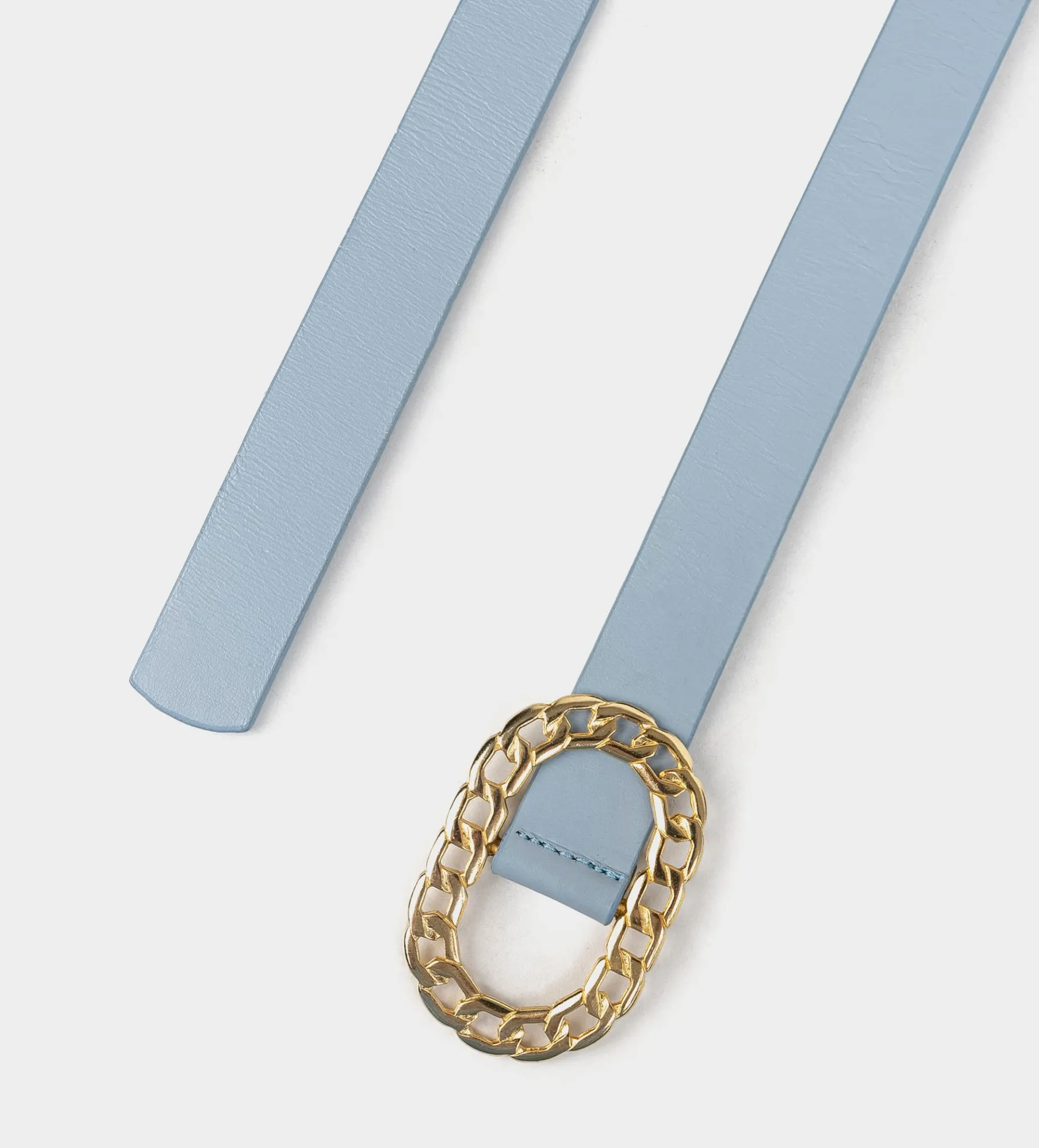 Online CINTURÓN HEBILLA AZUL PASTEL Mujer Bolsos Y Accesorios | Cinturones