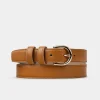 New CINTURÓN HERRAJE PIEL MIEL Mujer Bolsos Y Accesorios | Cinturones