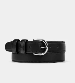 Sale CINTURÓN HERRAJE PIEL NEGRO Mujer Bolsos Y Accesorios | Cinturones