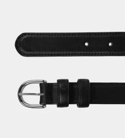 Sale CINTURÓN HERRAJE PIEL NEGRO Mujer Bolsos Y Accesorios | Cinturones