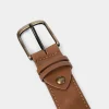 Outlet CINTURON CASUAL PIEL MIEL Hombre Cinturones | Cinturones