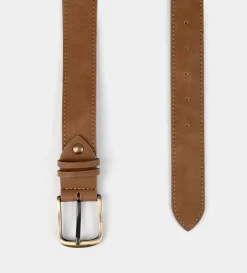 Outlet CINTURON CASUAL PIEL MIEL Hombre Cinturones | Cinturones