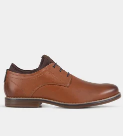 Hot DERBY CALCETÍN PIEL CAFÉ Hombre Casual