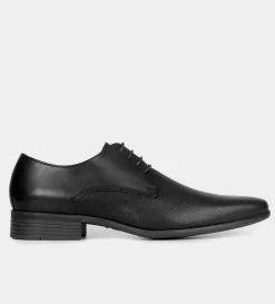 Fashion DERBY GRABADO PIEL NEGRO Hombre Vestir