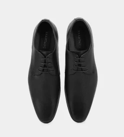 Fashion DERBY GRABADO PIEL NEGRO Hombre Vestir