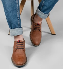 Best DERBY PESPUNTE TALÓN CASUAL MIEL Hombre Casual