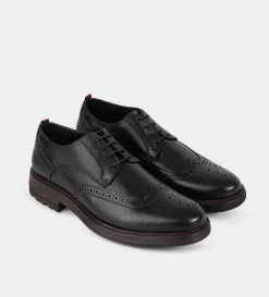 Online DERBY WINGTIP PIEL NEGRO Hombre Casual