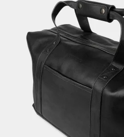 Outlet DUFFLE BAG PIEL NEGRO Hombre Backpacks / Travel Collection | Travel Collection