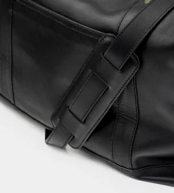 Outlet DUFFLE BAG PIEL NEGRO Hombre Backpacks / Travel Collection | Travel Collection