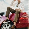 New LUXURY SNEAKER PIEL CAFE Hombre Sneakers