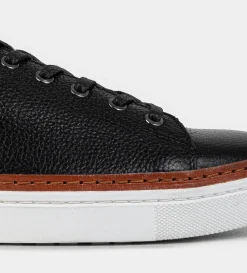 Outlet LUXURY SNEAKER PIEL NEGRO Hombre Sneakers