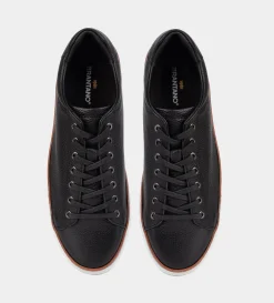 Outlet LUXURY SNEAKER PIEL NEGRO Hombre Sneakers