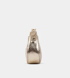 Best MINI BOLSO HOBO PIEL ORO Mujer Fiesta | Bolsos Y Accesorios