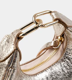 Best MINI BOLSO HOBO PIEL ORO Mujer Fiesta | Bolsos Y Accesorios