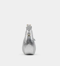 New MINI BOLSO HOBO PIEL PLATA Mujer Fiesta | Bolsos Y Accesorios