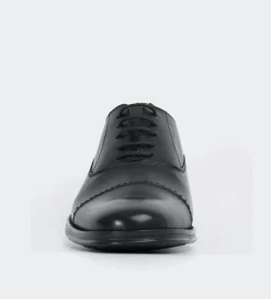 Outlet OXFORD PUNTERA PIEL NEGRO Hombre Vestir