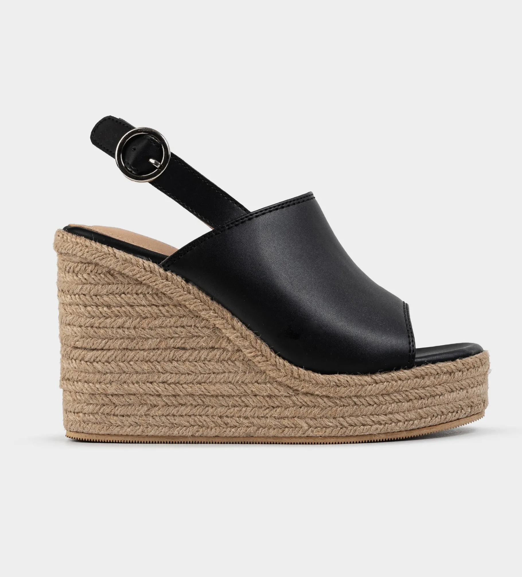 Online SANDALIA CUÑA PLATAFORMA NEGRO Mujer Sandalias Y Plataformas