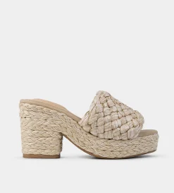 Discount SANDALIA PLATAFORMA TEJIDO YUTE Mujer Sandalias Y Plataformas