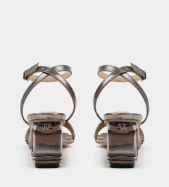 Hot SANDALIA TACÓN TRANSPARENTE INOX Mujer Fiesta | Sandalias Y Plataformas