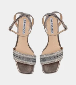 Hot SANDALIA TACÓN TRANSPARENTE INOX Mujer Fiesta | Sandalias Y Plataformas