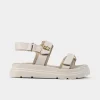 Best SANDALIA TREKKING HEBILLAS BEIGE Mujer Sandalias Y Plataformas