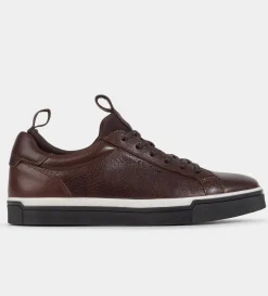 Best SNEAKER CALCETÍN HERMÉTICO PIEL CAFÉ Hombre Sneakers