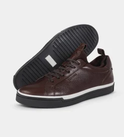Best SNEAKER CALCETÍN HERMÉTICO PIEL CAFÉ Hombre Sneakers