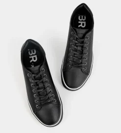 Hot SNEAKER CASUAL AGUJETAS NEGRO Hombre Sneakers