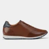 New SNEAKER CASUAL AGUJETAS PIEL MIEL Hombre Sneakers