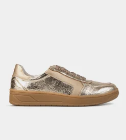 New SNEAKER CASUAL ORO BEIGE Mujer Sneakers