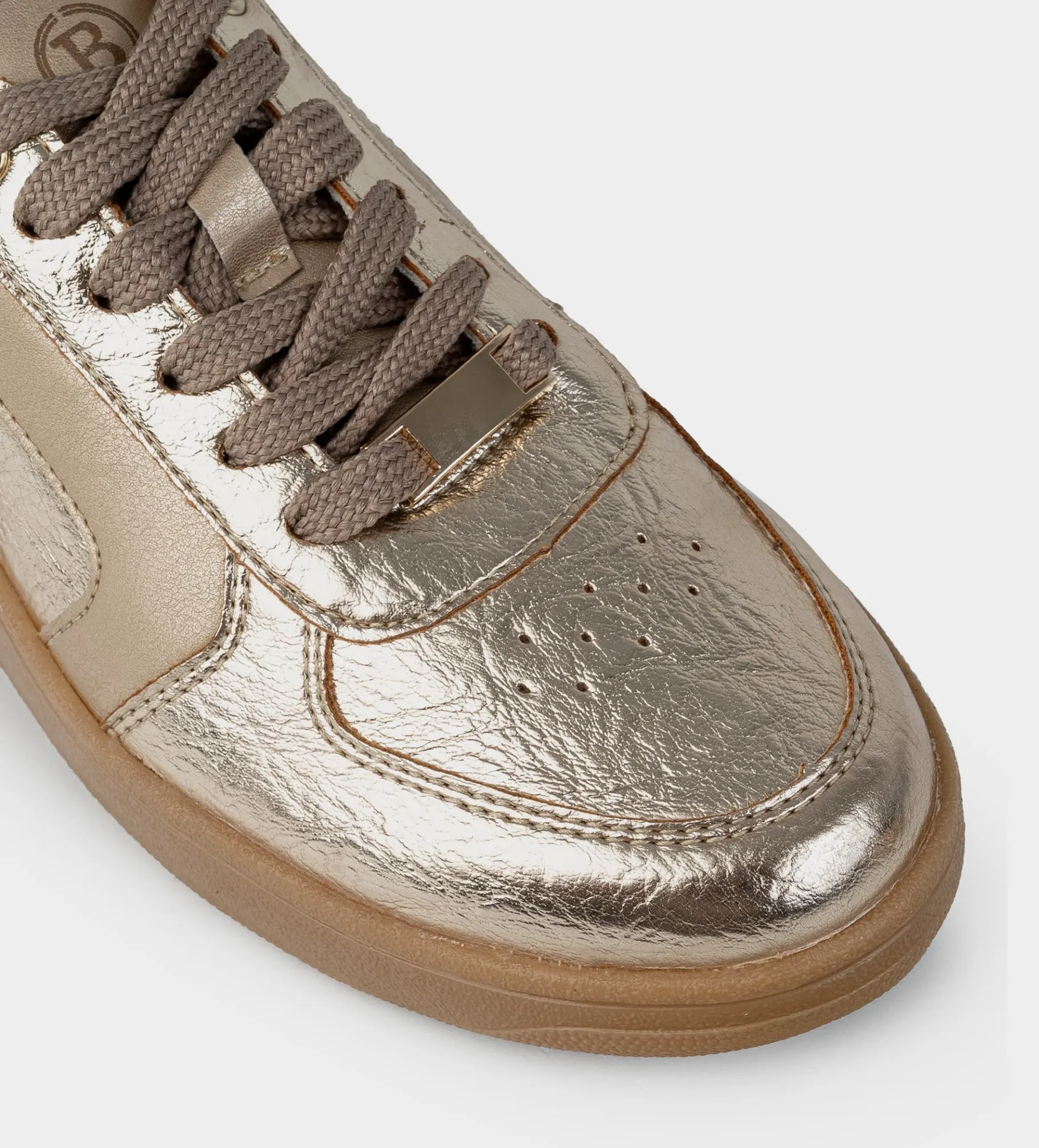 New SNEAKER CASUAL ORO BEIGE Mujer Sneakers