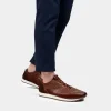 Discount SNEAKER CASUAL PERFORADO PIEL CAFE Hombre Sneakers
